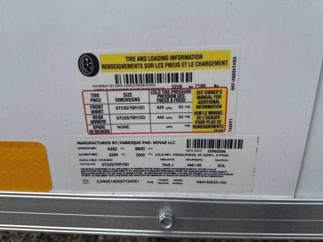 2025 LOOK CARGO TRAILER 7X14 Base