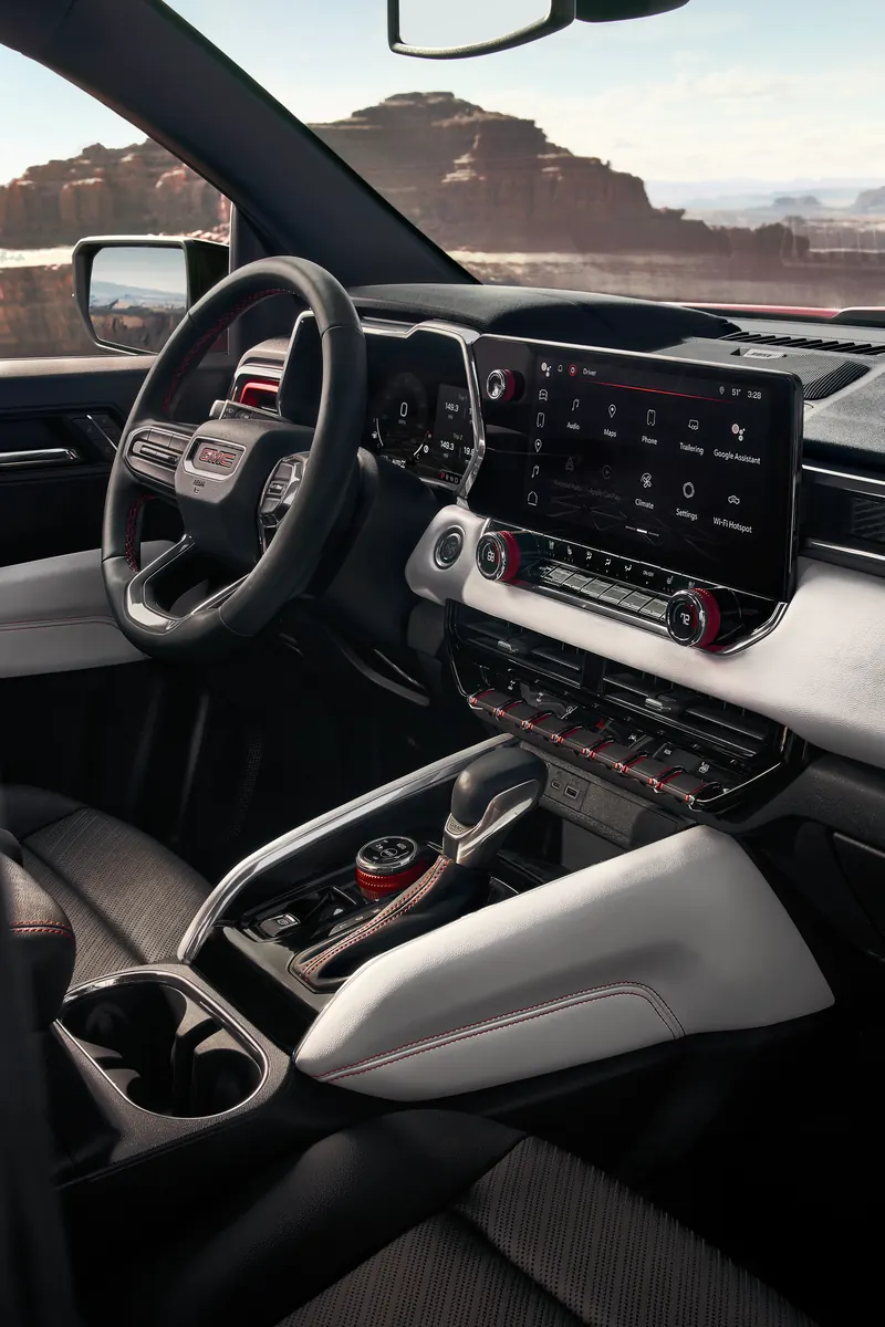2026 GMC Canyon infotainment system at Dan Powers GMC in Hardinsburg KY